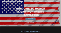 Desktop Screenshot of honorflightnetn.org